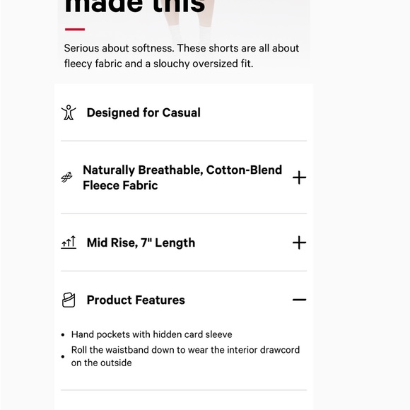 🆕 Lululemon Scuba Mid Rise Oversized Shorts 7” Graphic - Picture 6 of 16